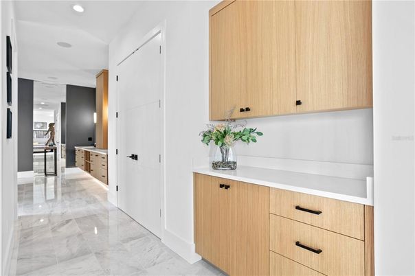 Interior, Marble, Recessed Lighting