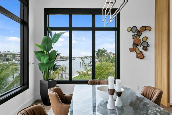 Dining room, Interior, Water