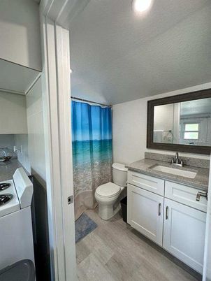 Bathroom, Interior, Wood Texture Flooring