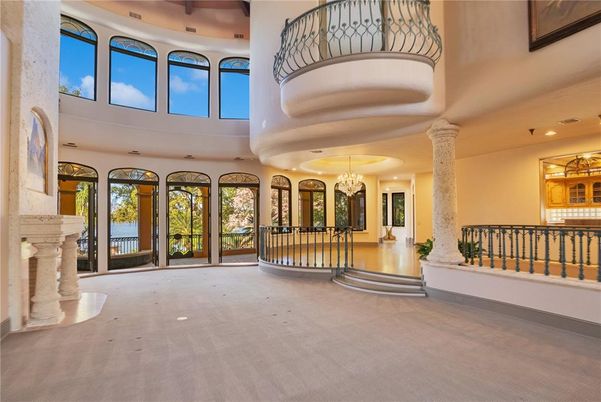 Chandelier, Interior, Recessed Lighting
