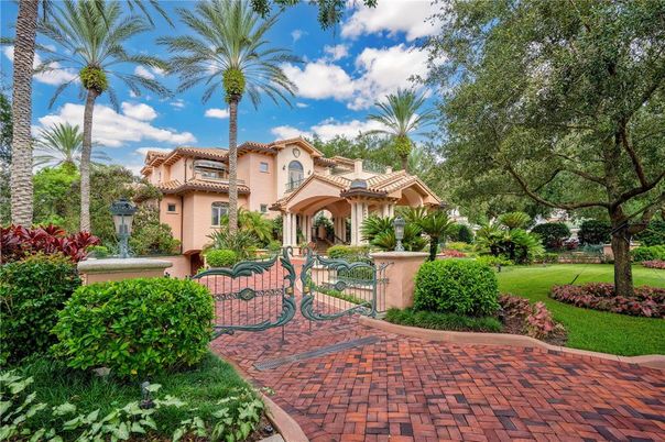Backyard, Exterior, Facade, Mediterranean