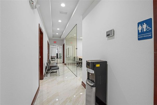 Interior, Marble, Recessed Lighting