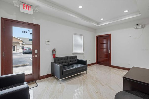 Interior, Marble, Recessed Lighting