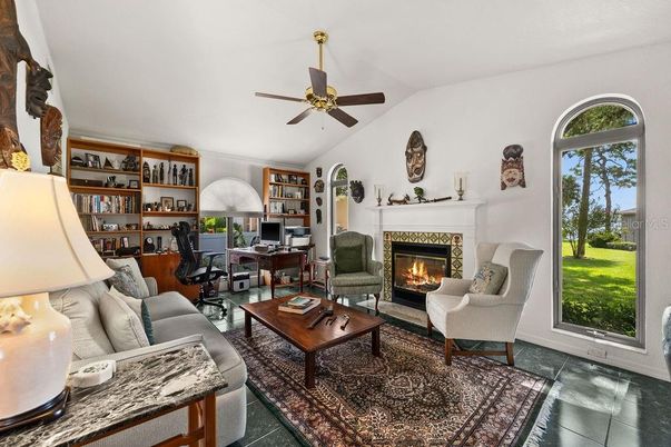 Fireplace, Home Office, Interior, Living room
