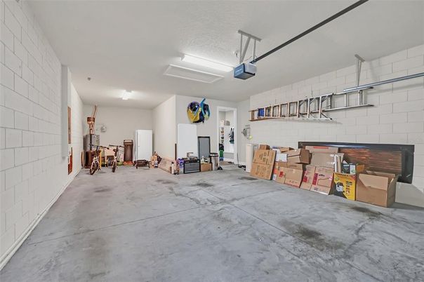Garage, Interior, Stone Walls