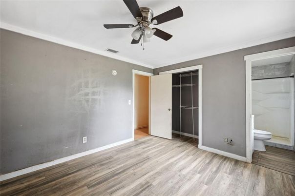 Bathroom, Empty room, Interior, Wood Texture Flooring
