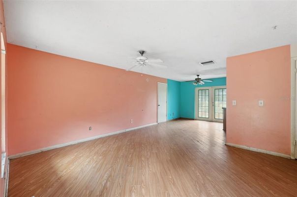 Empty room, Interior, Wood Texture Flooring