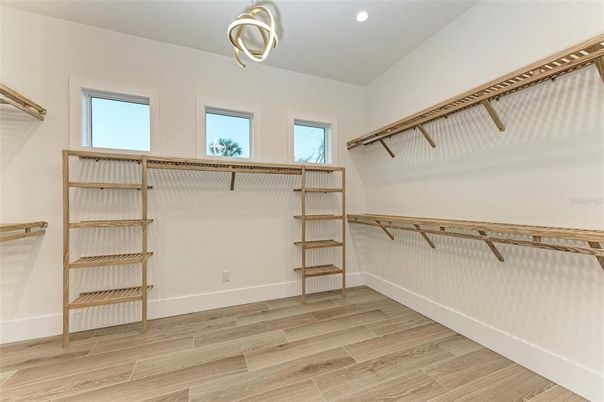Interior, Recessed Lighting, Walk-in Closets, Wood Texture Flooring