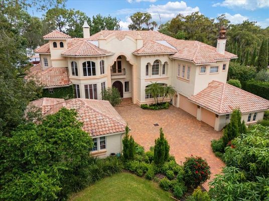 Backyard, Exterior, Facade, Mediterranean