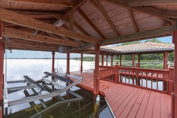 Exterior, Lake, Water, Wooden Beams, Wooden Ceilings