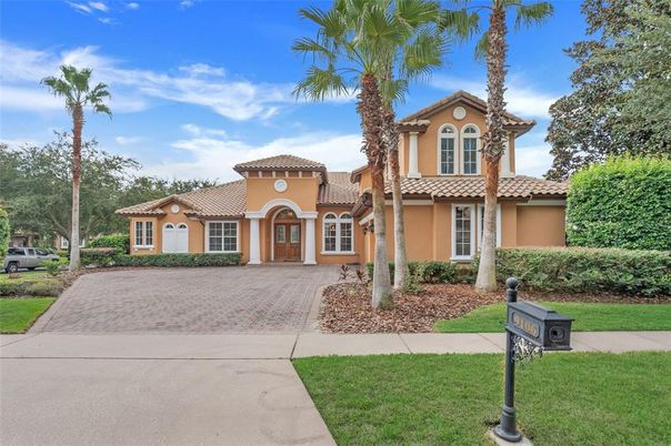 Backyard, Exterior, Facade, Mediterranean