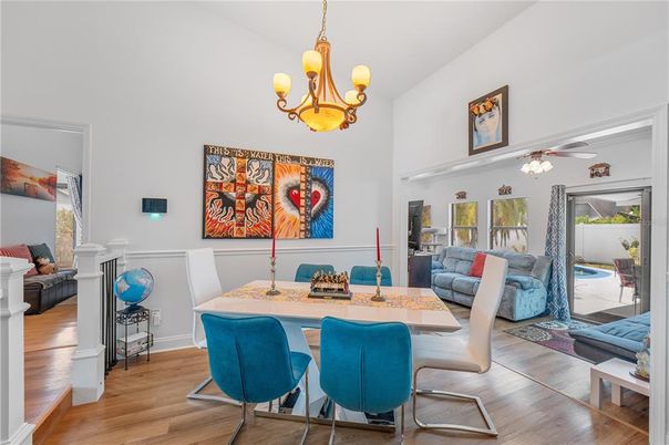 Chandelier, Dining room, Interior, Living room, Wood Texture Flooring