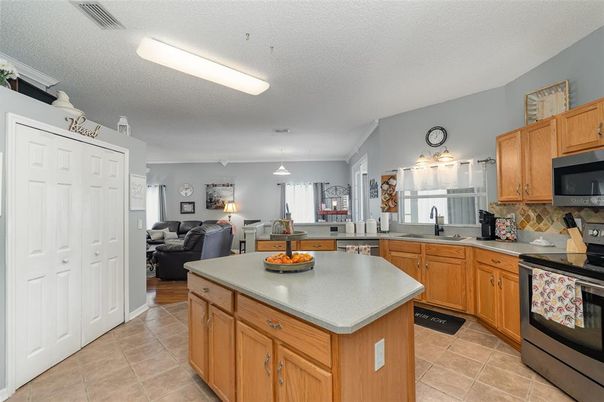 Interior, Kitchen, Living room