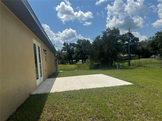 Backyard, Exterior
