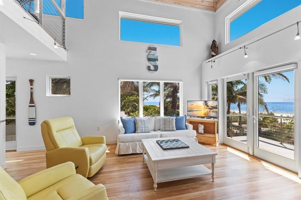 Interior, Living room, Water, Wooden Ceilings, Wood Texture Flooring