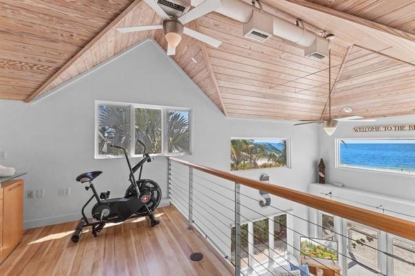 Fitness Equipment, Interior, Wooden Beams, Wooden Ceilings, Wood Texture Flooring
