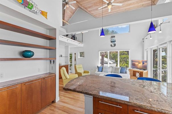 Interior, Living room, Pendant Lights, Wooden Ceilings, Wood Texture Flooring