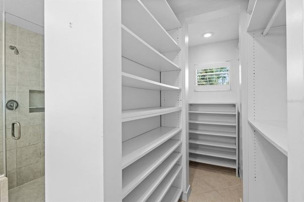 Bathroom, Interior, Recessed Lighting, Walk-in Closets