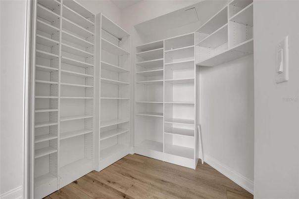 Interior, Walk-in Closets, Wood Texture Flooring