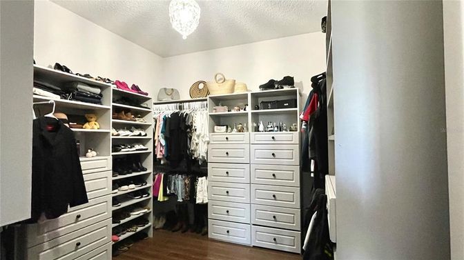 Interior, Walk-in Closets, Wood Texture Flooring