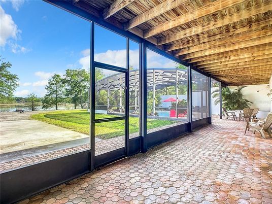 Interior, Sun Room, Wooden Beams