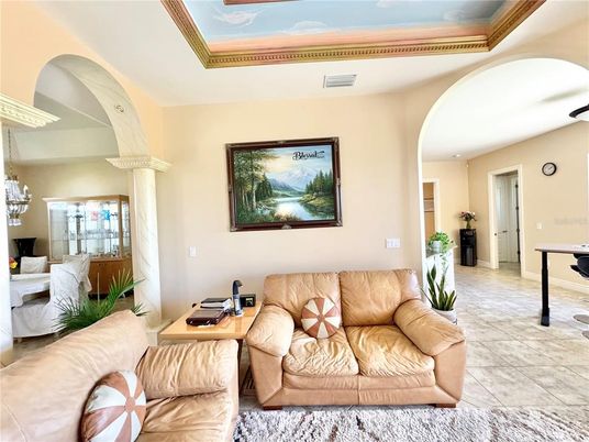 Chandelier, Interior, Living room