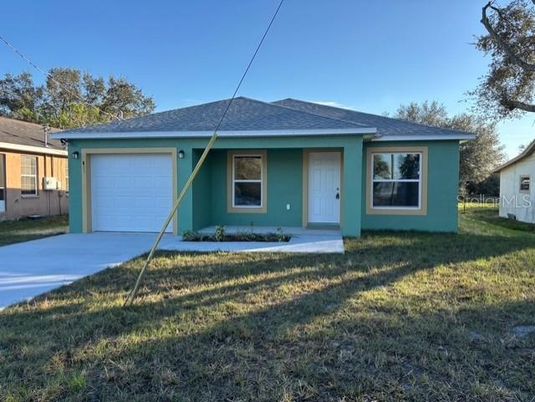Attached, Backyard, Exterior, Facade, Ranch