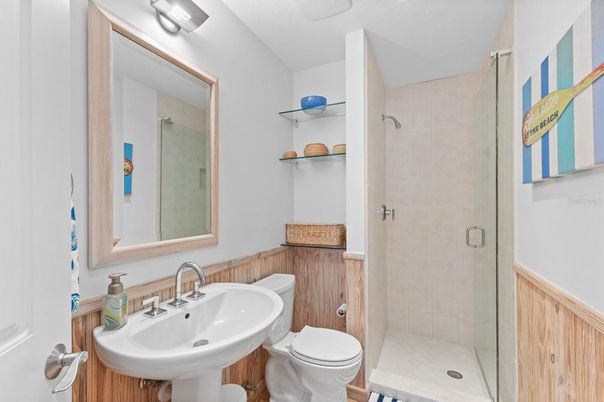 Bathroom, Glass Shower, Interior