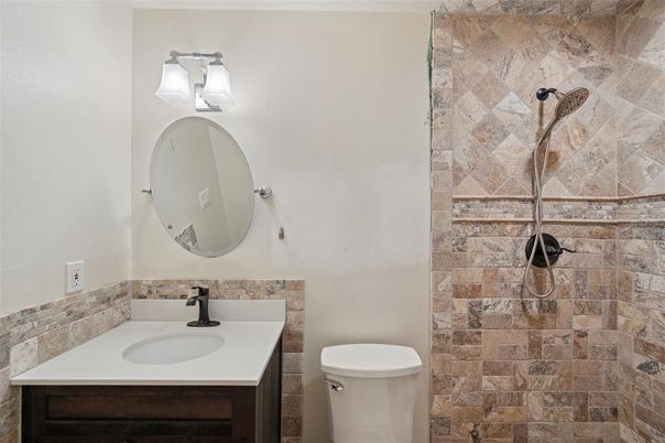 Bathroom, Interior, Stone Walls