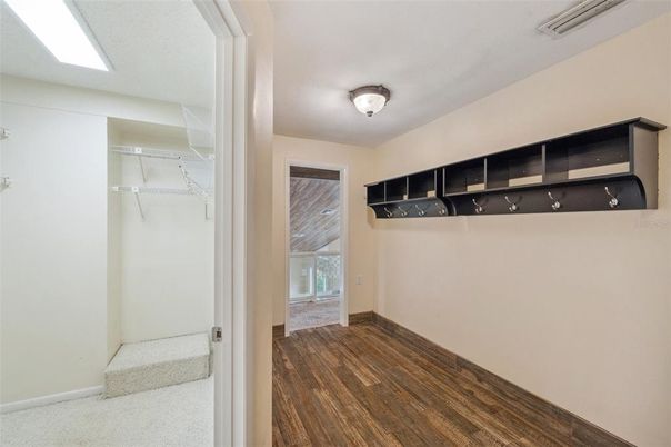 Interior, Walk-in Closets, Wood Texture Flooring