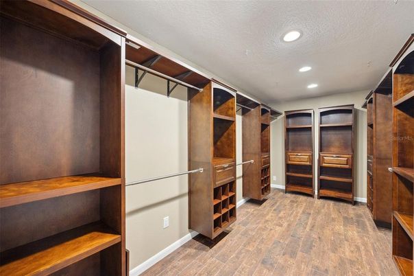 Interior, Recessed Lighting, Walk-in Closets, Wood Texture Flooring