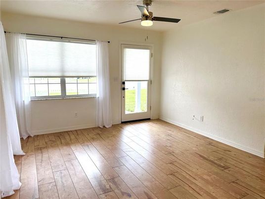 Empty room, Interior, Wood Texture Flooring
