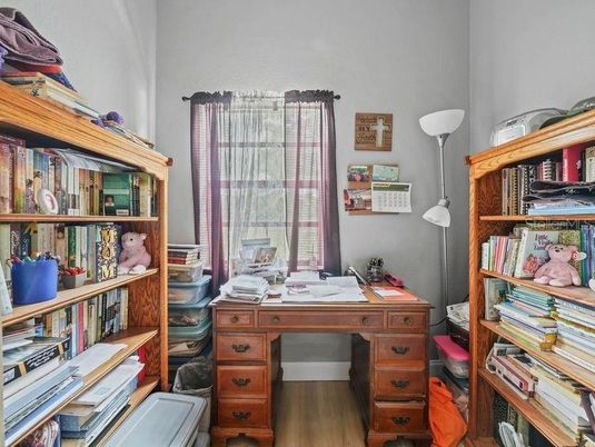 Home Office, Interior, Wood Texture Flooring