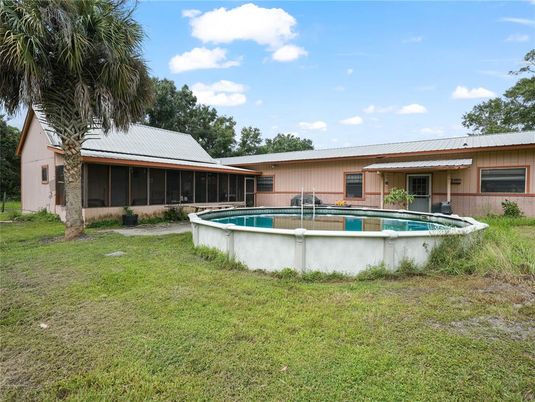 Backyard, Exterior, Pool, Solar Panels