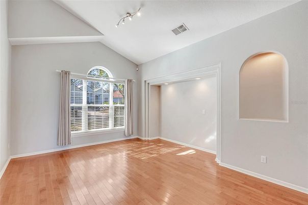 Empty room, Interior, Wood Texture Flooring