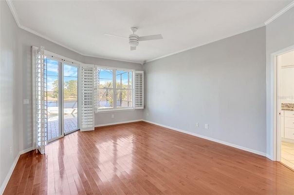 Empty room, Interior, Wood Texture Flooring