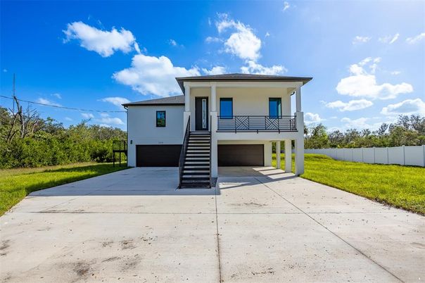 Attached, Backyard, Exterior, Facade, Raised Ranch