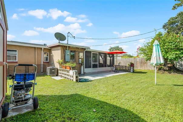 Backyard, Exterior