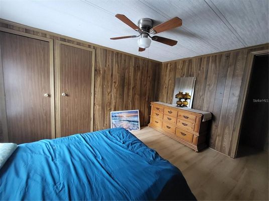 Bedroom, Interior, Wood Texture Flooring, Wooden Walls