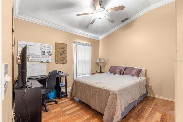 Bedroom, Home Office, Interior, Wood Texture Flooring