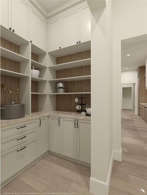 Interior, Recessed Lighting, Wood Texture Flooring