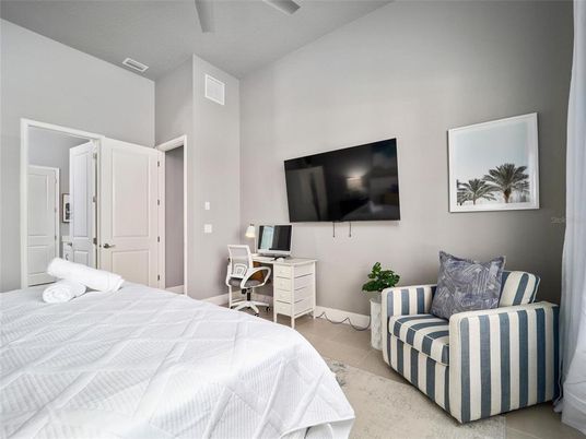 Bedroom, Home Office, Interior