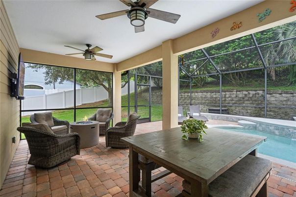 Glass Ceilings, Interior, Pool, Sun Room