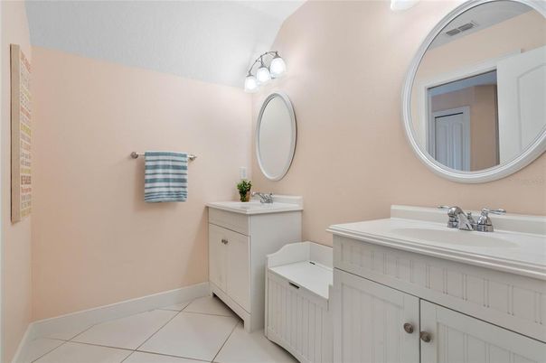 Bathroom, Dual Sink Vanities, Interior