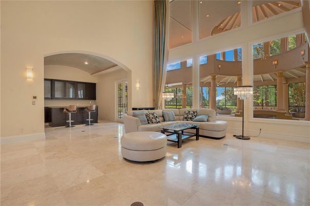 Chandelier, Interior, Living room, Recessed Lighting