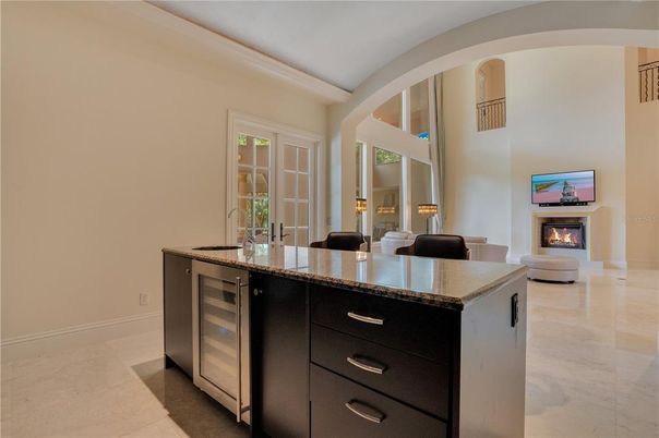 Fireplace, Interior, Kitchen