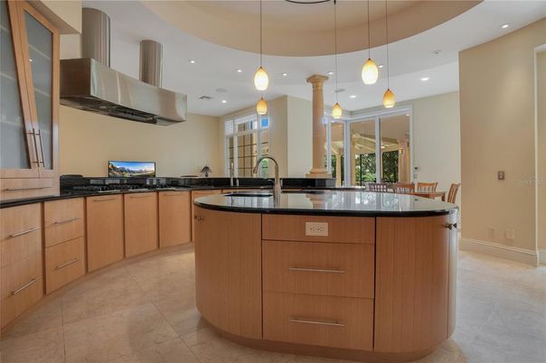 Interior, Kitchen, Pendant Lights, Recessed Lighting