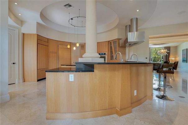 Interior, Kitchen, Pendant Lights, Recessed Lighting
