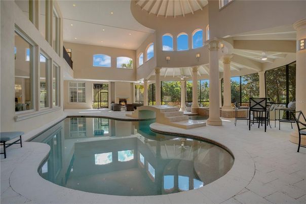 Interior, Pool, Recessed Lighting
