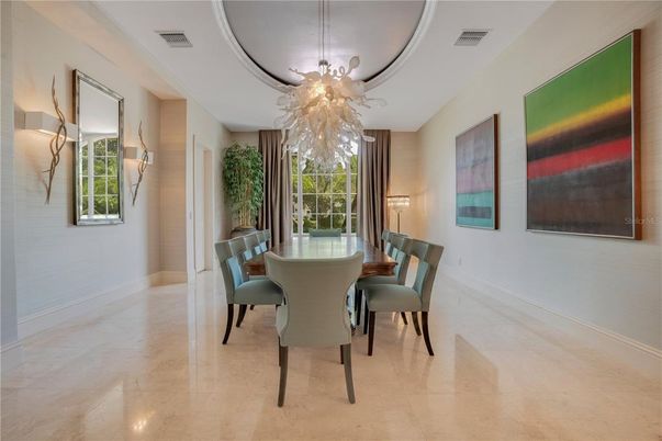 Chandelier, Dining room, Interior
